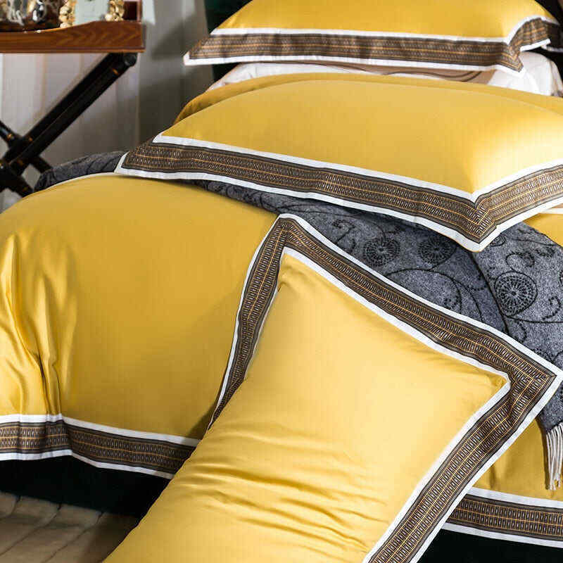 Fezaran Silky Soft Egyptian Cotton Duvet Cover Set