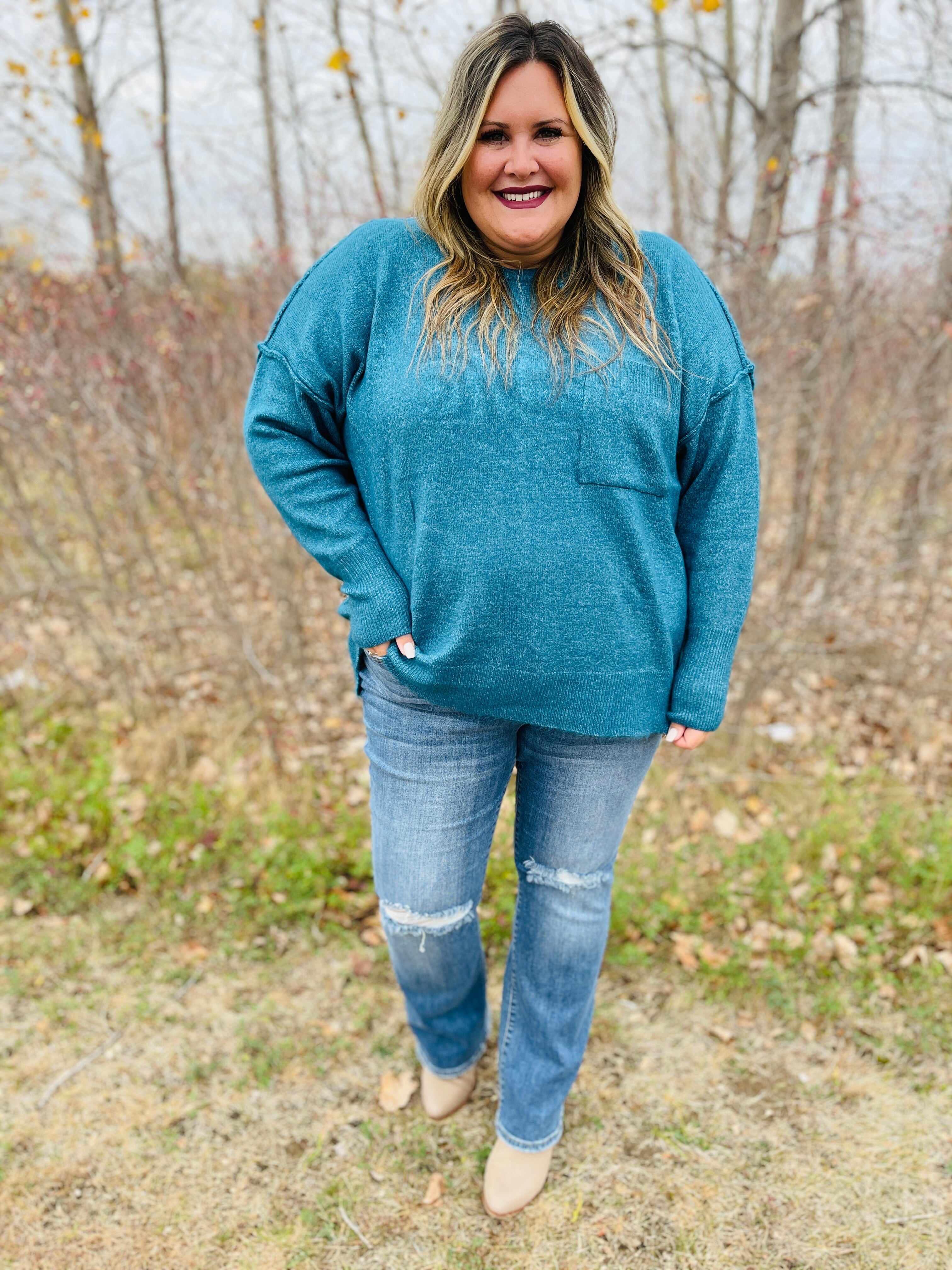 PLUS/REG Feelin' Slim Bootcut Jeans