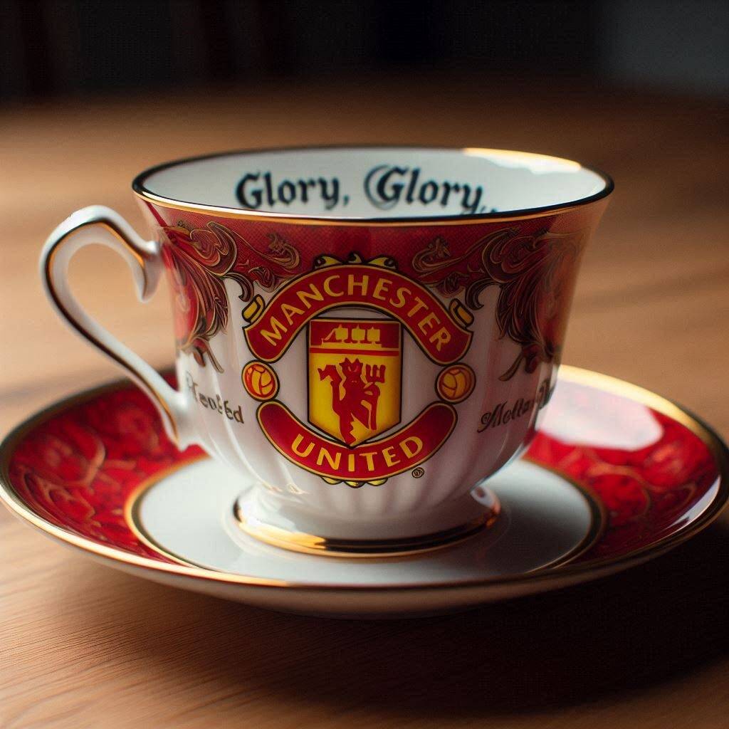 Premier League Football Teacup