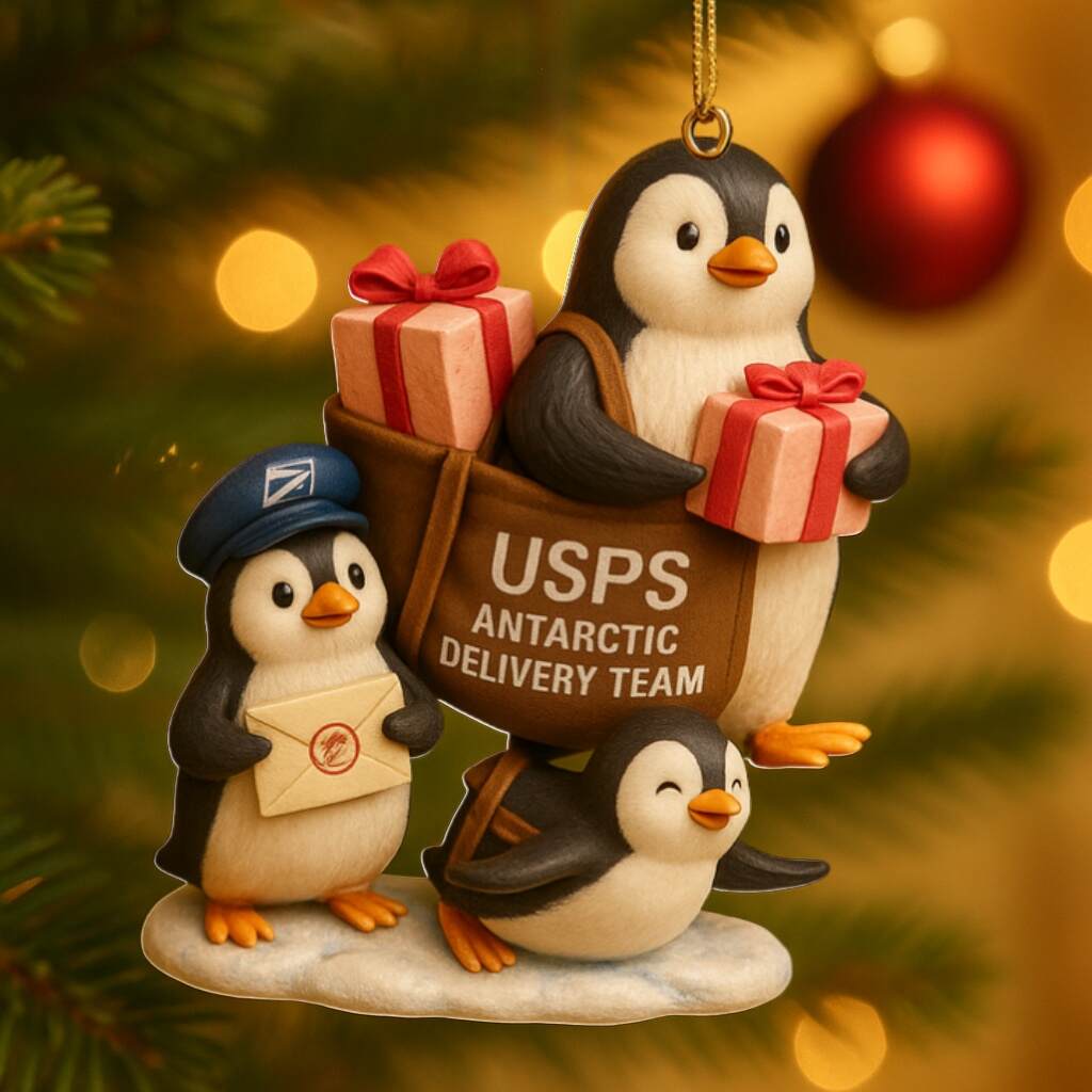 💌 USPS Holiday Heroes Ornament Collection 2025