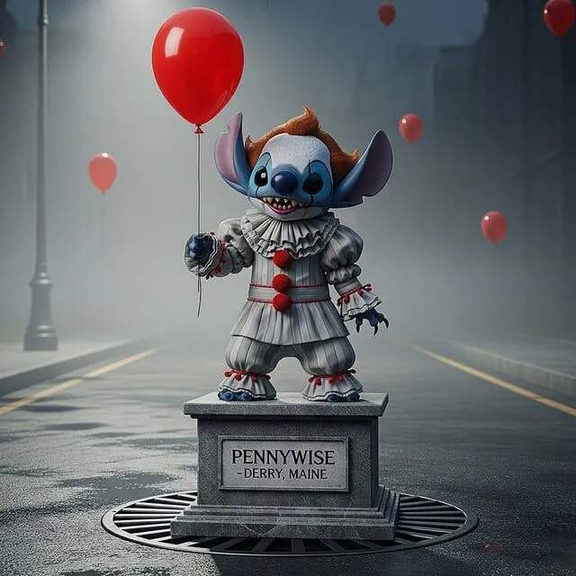 Stitch of Terror- Horror Icon Resin Statue Series