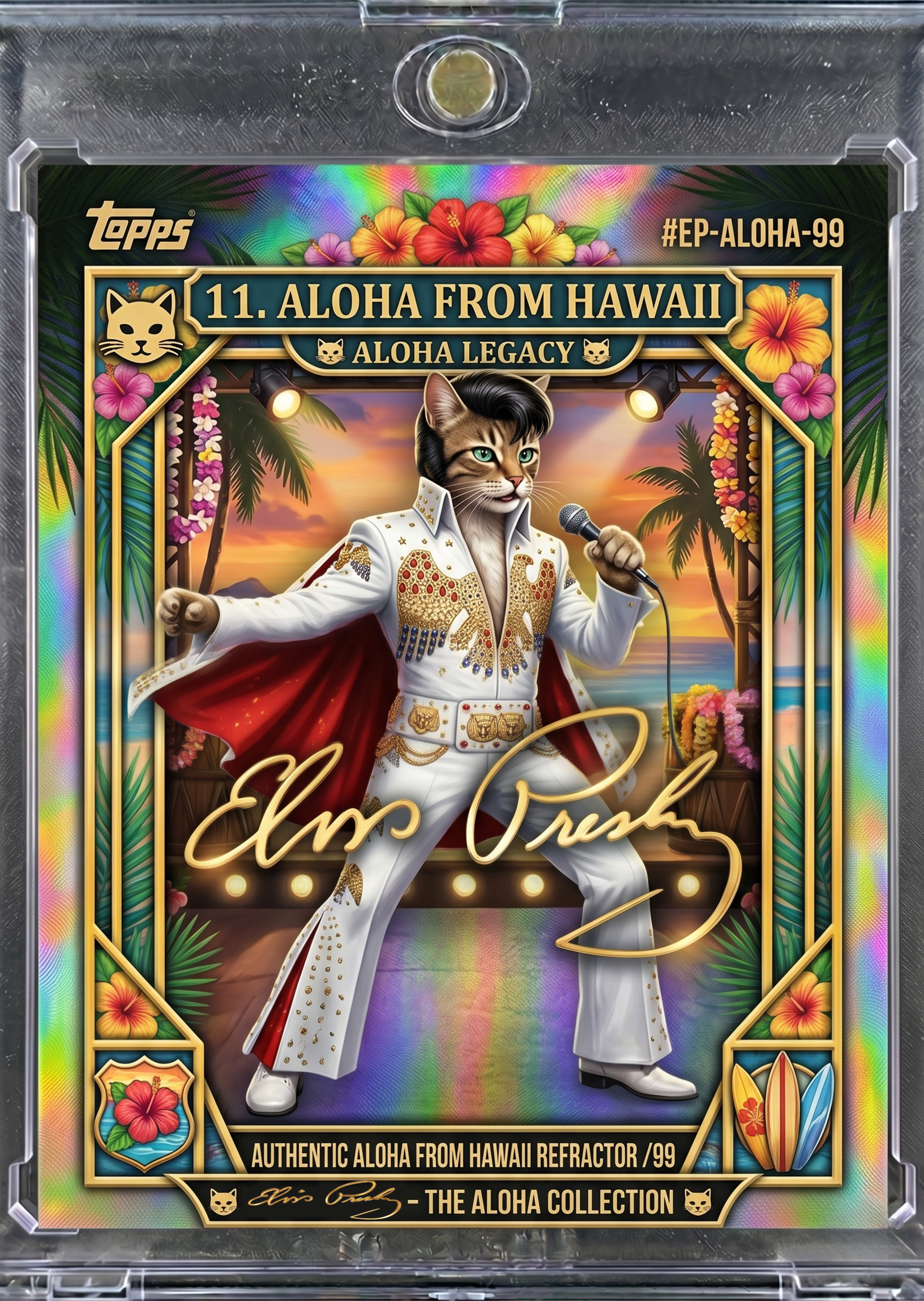 👑Elvis Presley TCG 90th Anniversary Limited Edition TCG Cards ! 🎤