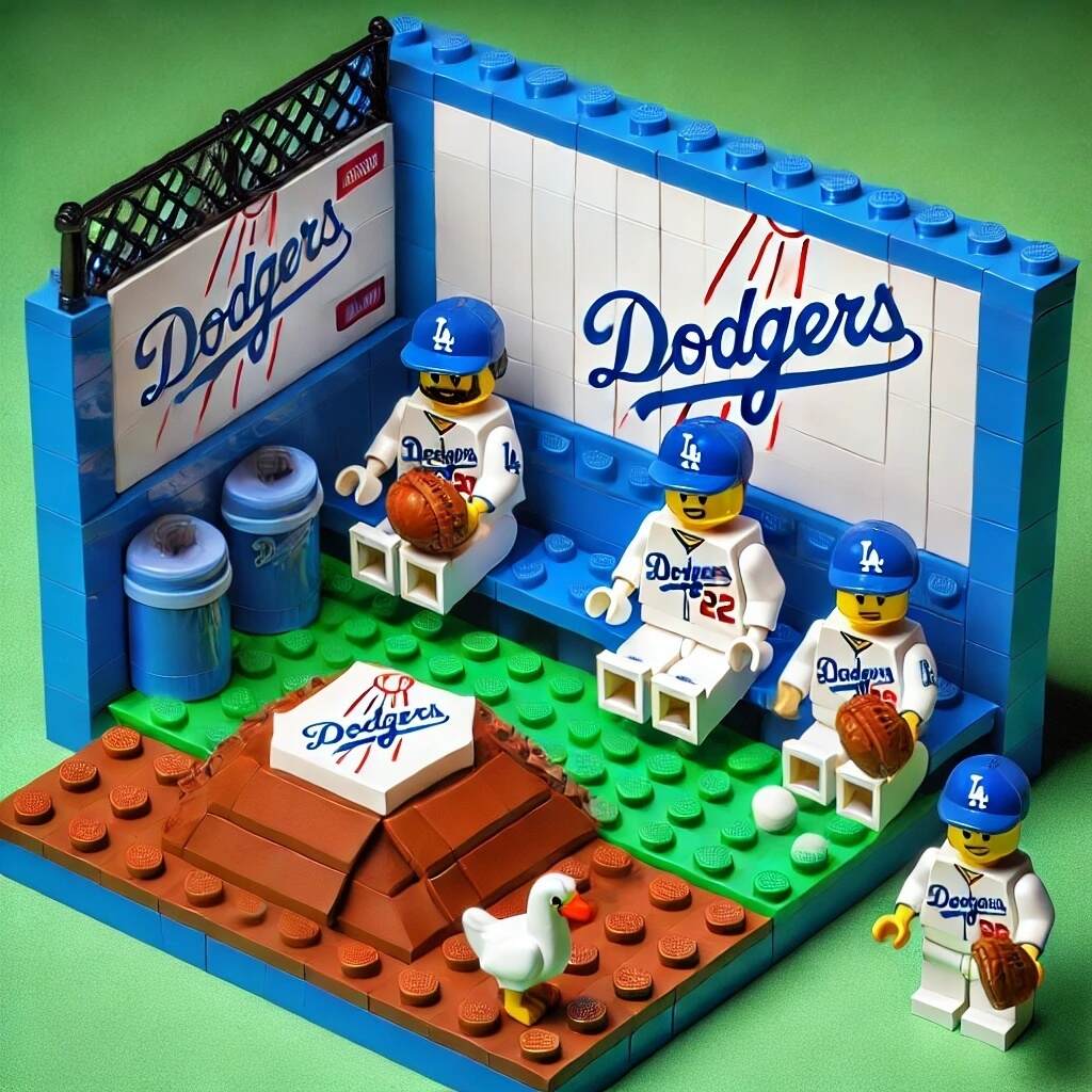 Baseball Bullpen Building Blocks