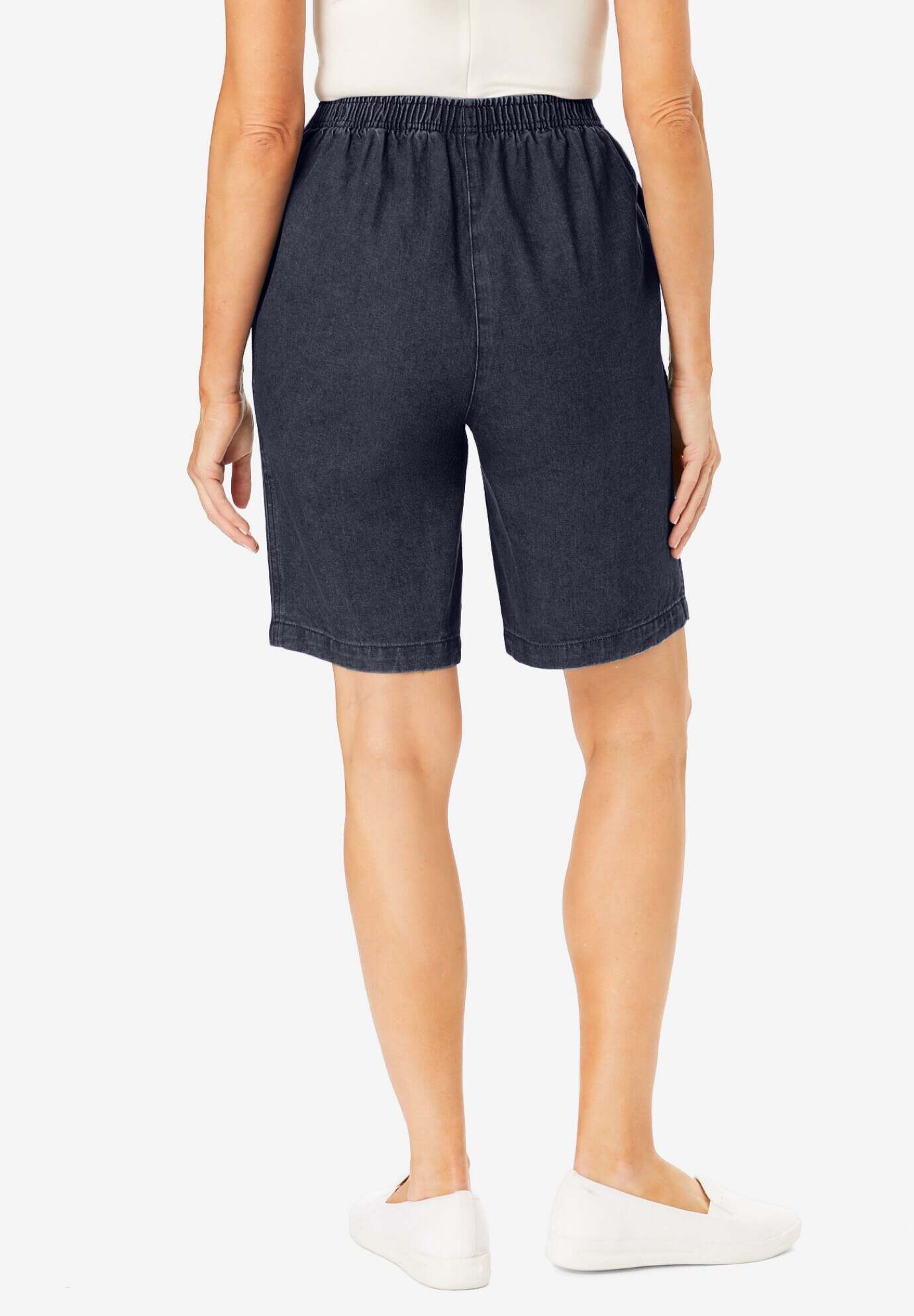 7-Day Elastic-Waist Cotton Short