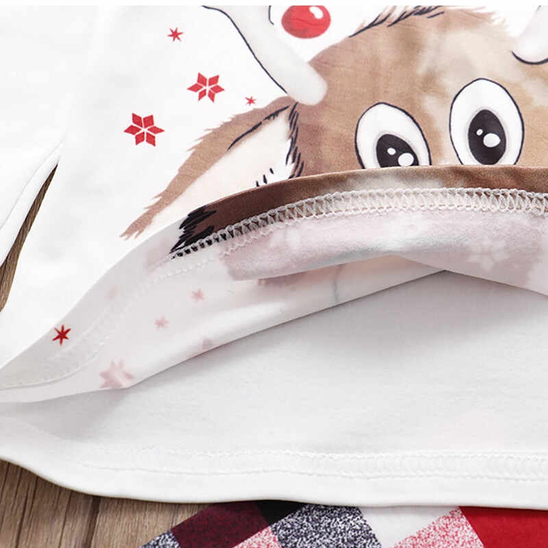 Cute Reindeers Matching Family Pajamas