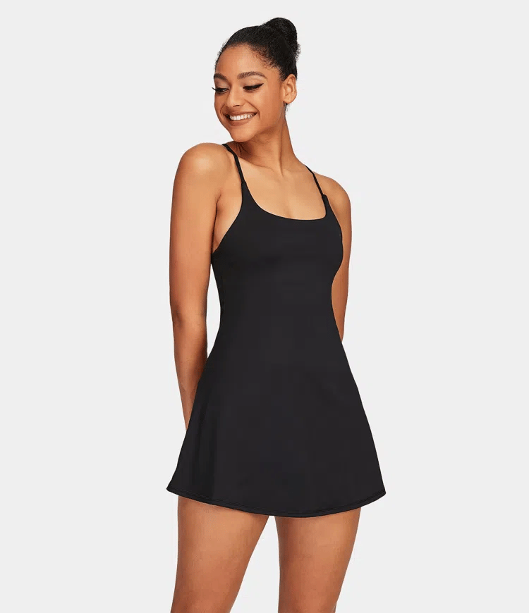 🔥Flash Sale🔥Softlyzero Plush Backless Active Dress-Easy Peezy