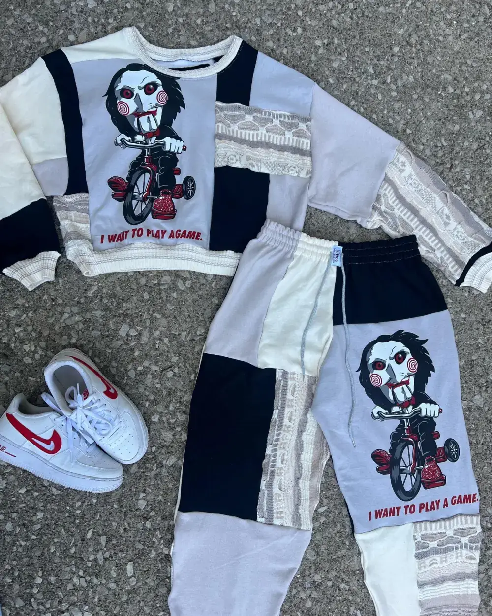 Halloween Casual Costume 2-Piece Set
