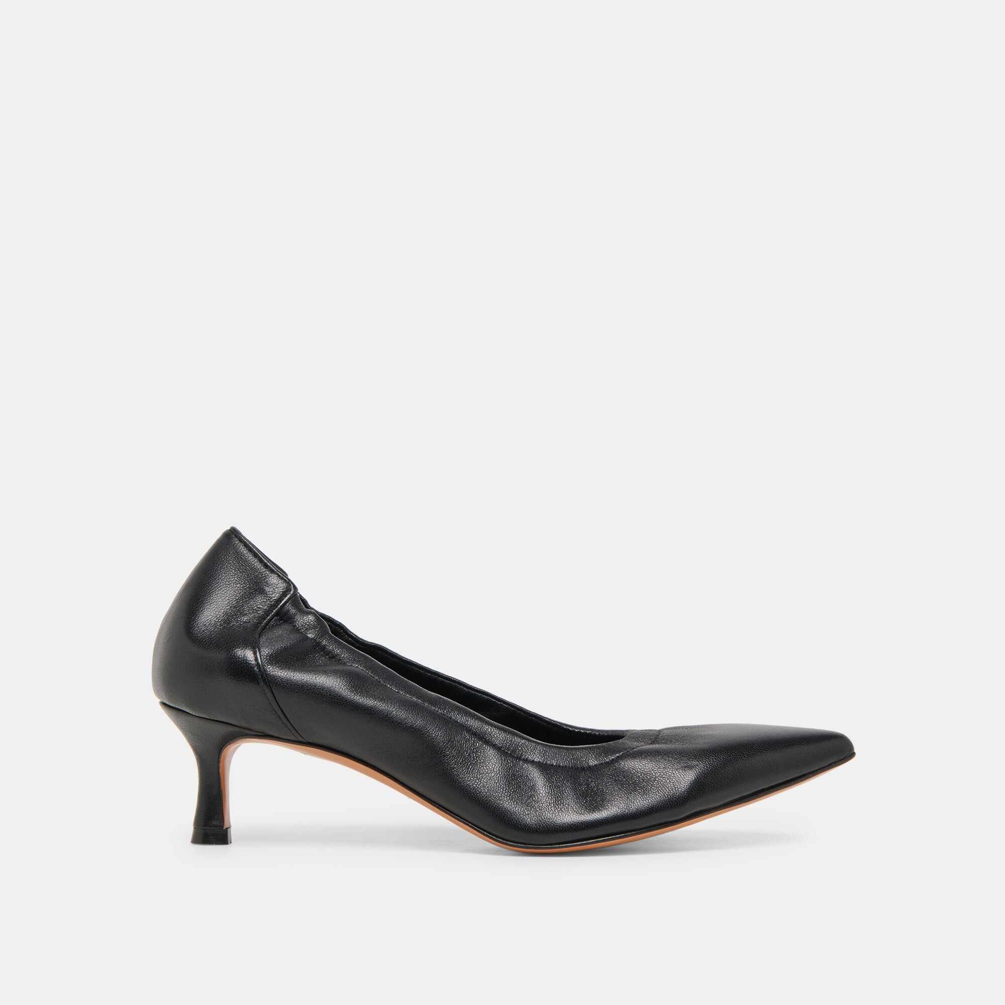 CELTIN HEELS BLACK LEATHER