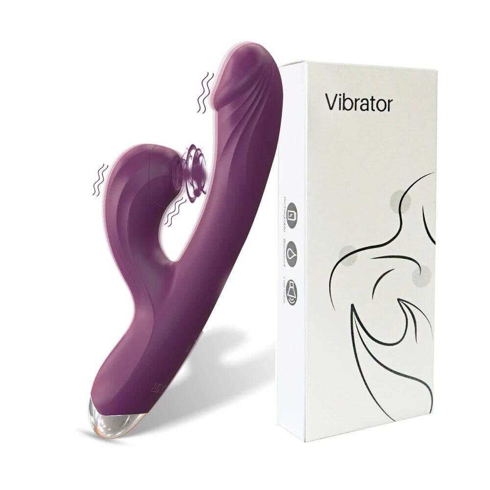Rabbit Sucker G-Spot Vibrator – 20 Modes, Clit & Vagina Stimulator