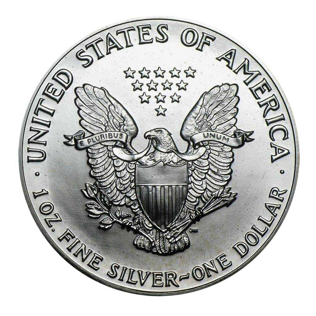1989 $1 American Silver Eagle MS69 PCGS
