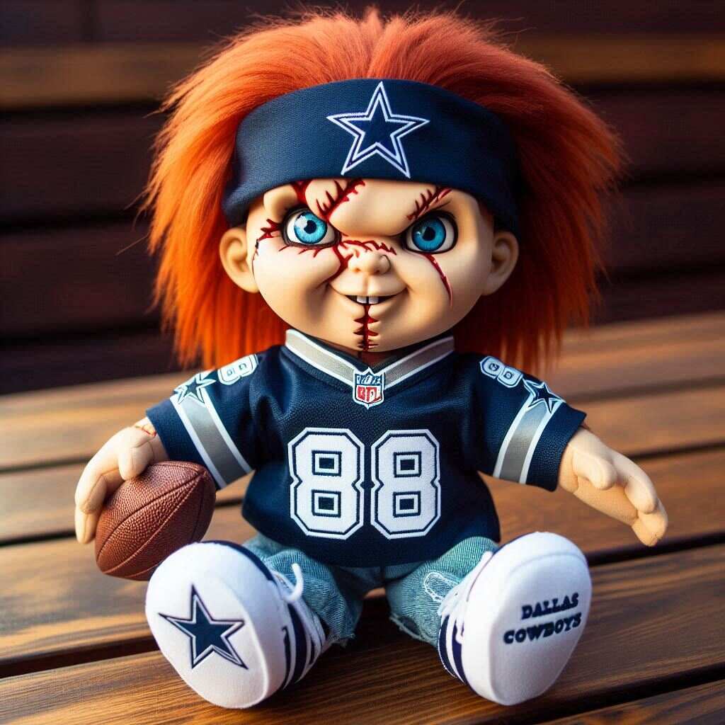 💀🏈Chucky NFL Team Doll