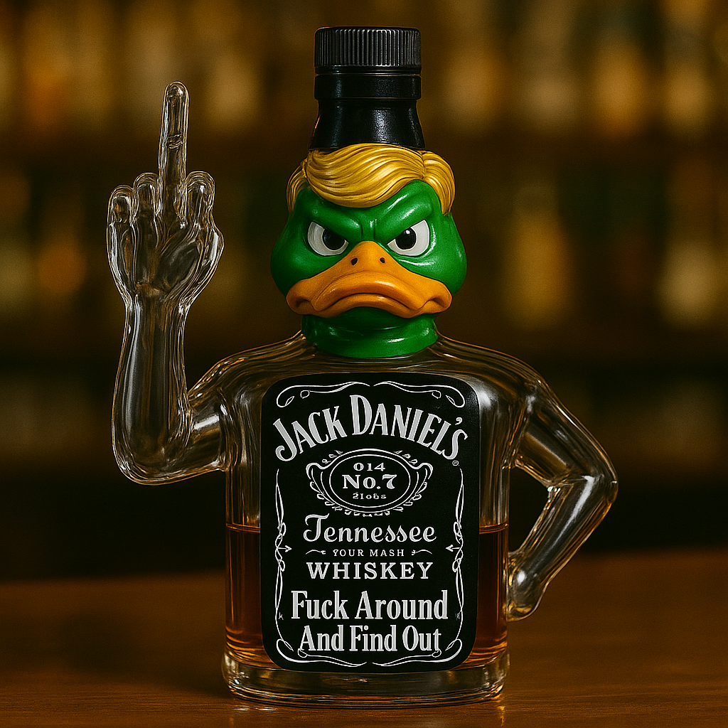 Commander Quack Whisky Bottle——The Last Word