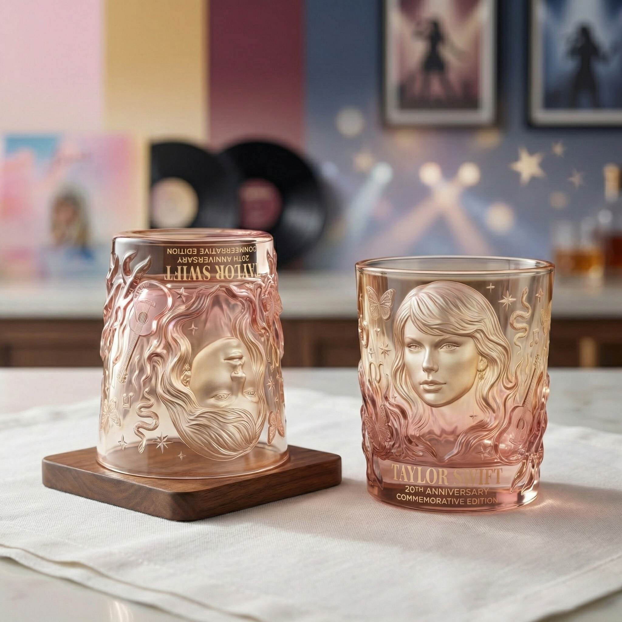 Taylor Swift 20th Anniversary Collector Whiskey Glass