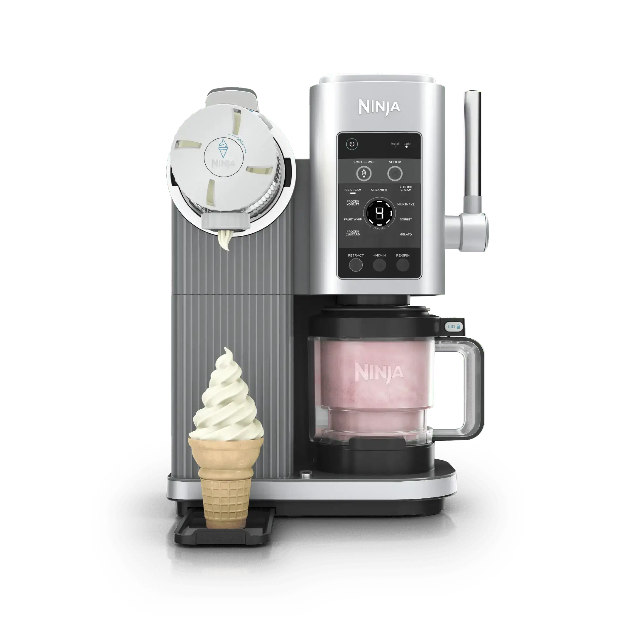 CREAMi Scoop & Swirl 13-in-1 Ice Cream and Soft Serve Maker - NC701