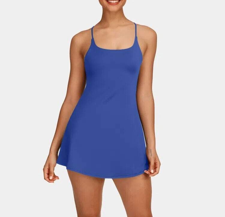 🔥 Last Day For Clearance ! Softlyzero Plush Backless Active Dress-Easy Peezy