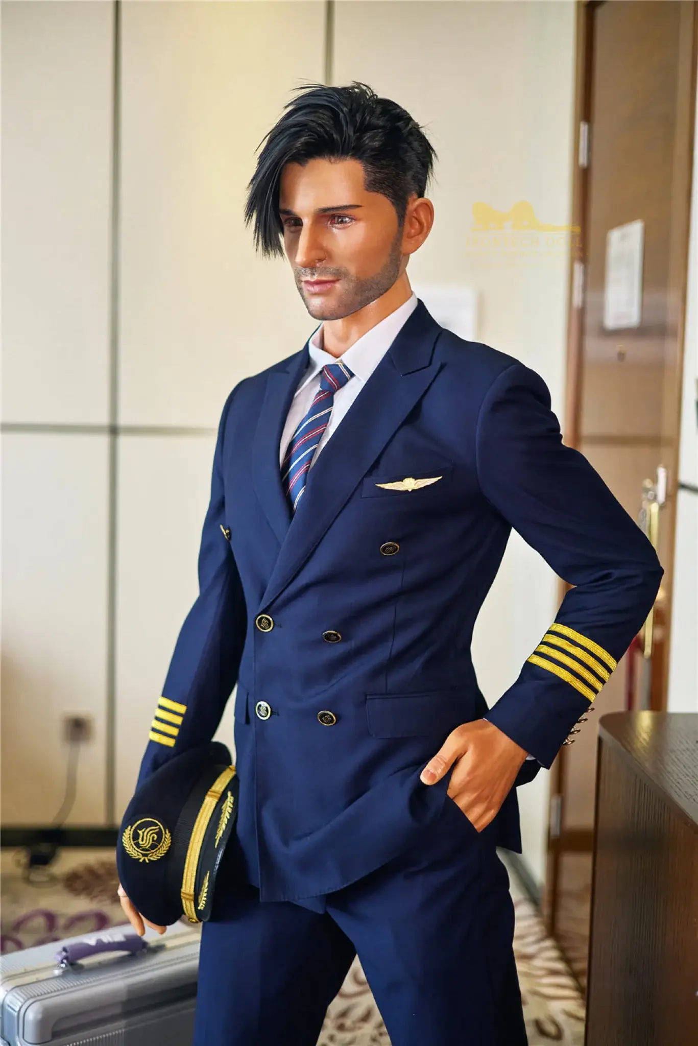 George Pilot Silicone Male Sex Doll - Joy Love Dolls Doll