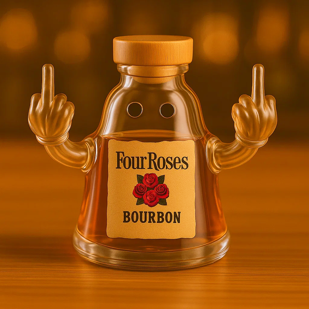 Ghost Bottle of the Middle Finger