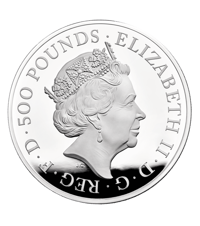 2021 Queen's Beasts Completer One Kilogram Silver Proof Coin