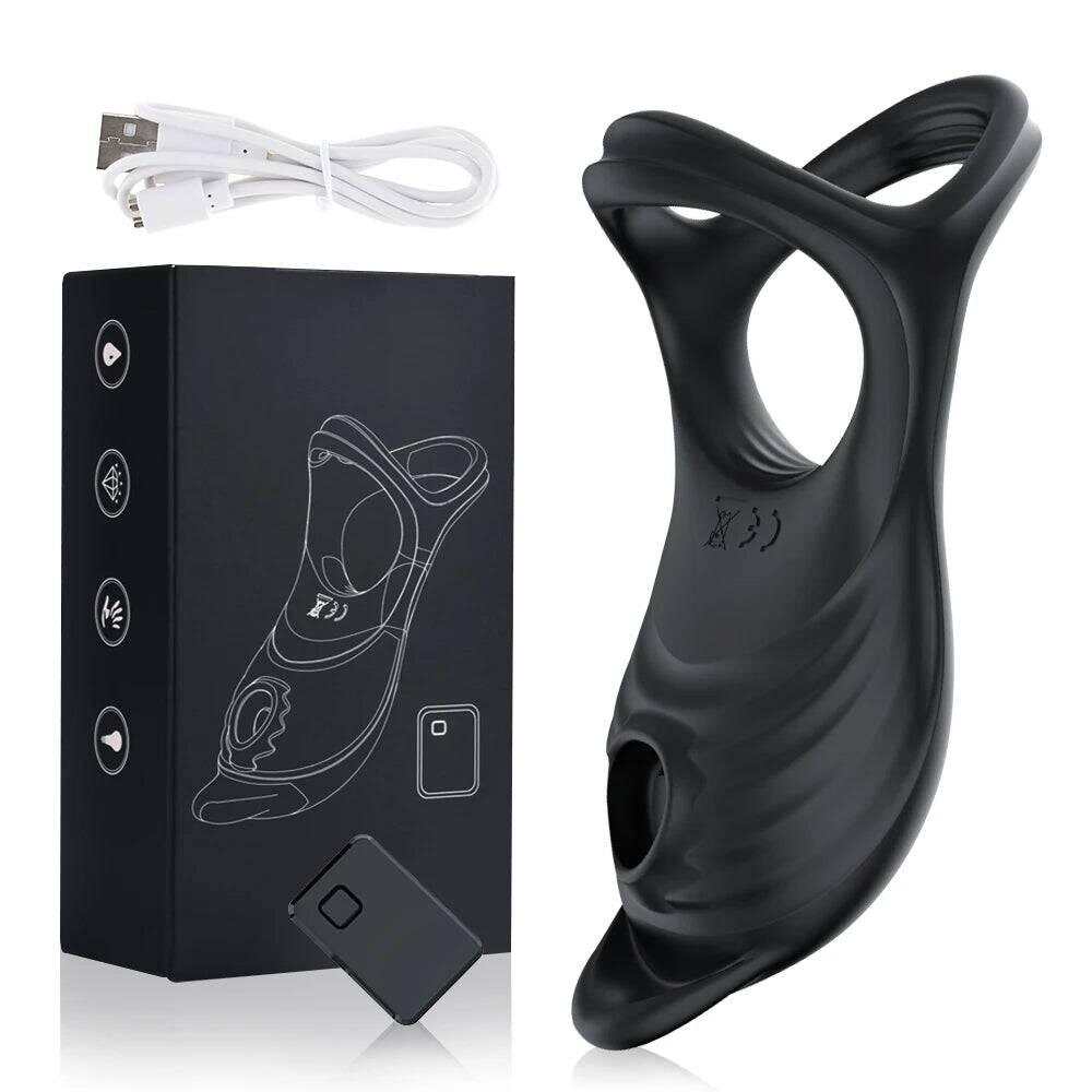 PASSION PULSE ADULT Remote Control Cock Ring Vibrator
