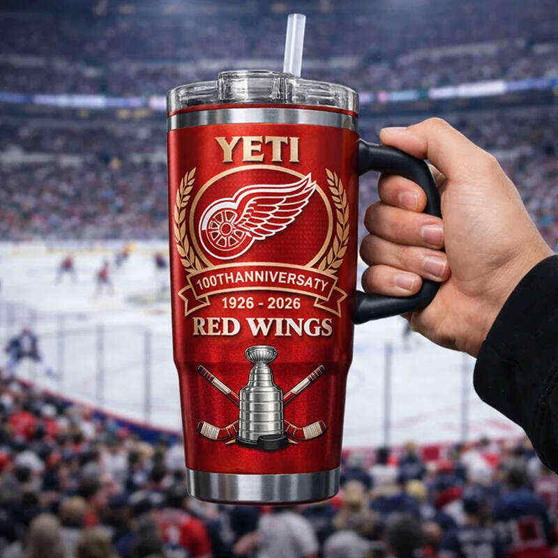 Red Wings 100th Anniversary Stanley YETI Tumbler