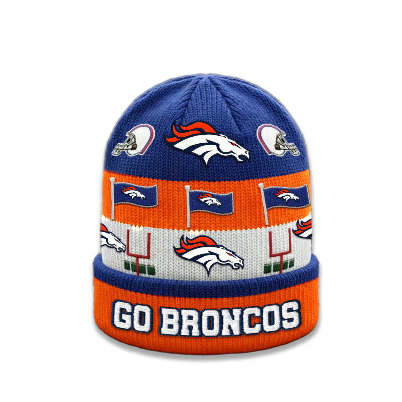 Denver Broncos | Premium NFL Game Day Fan Beanie Beanie Hat