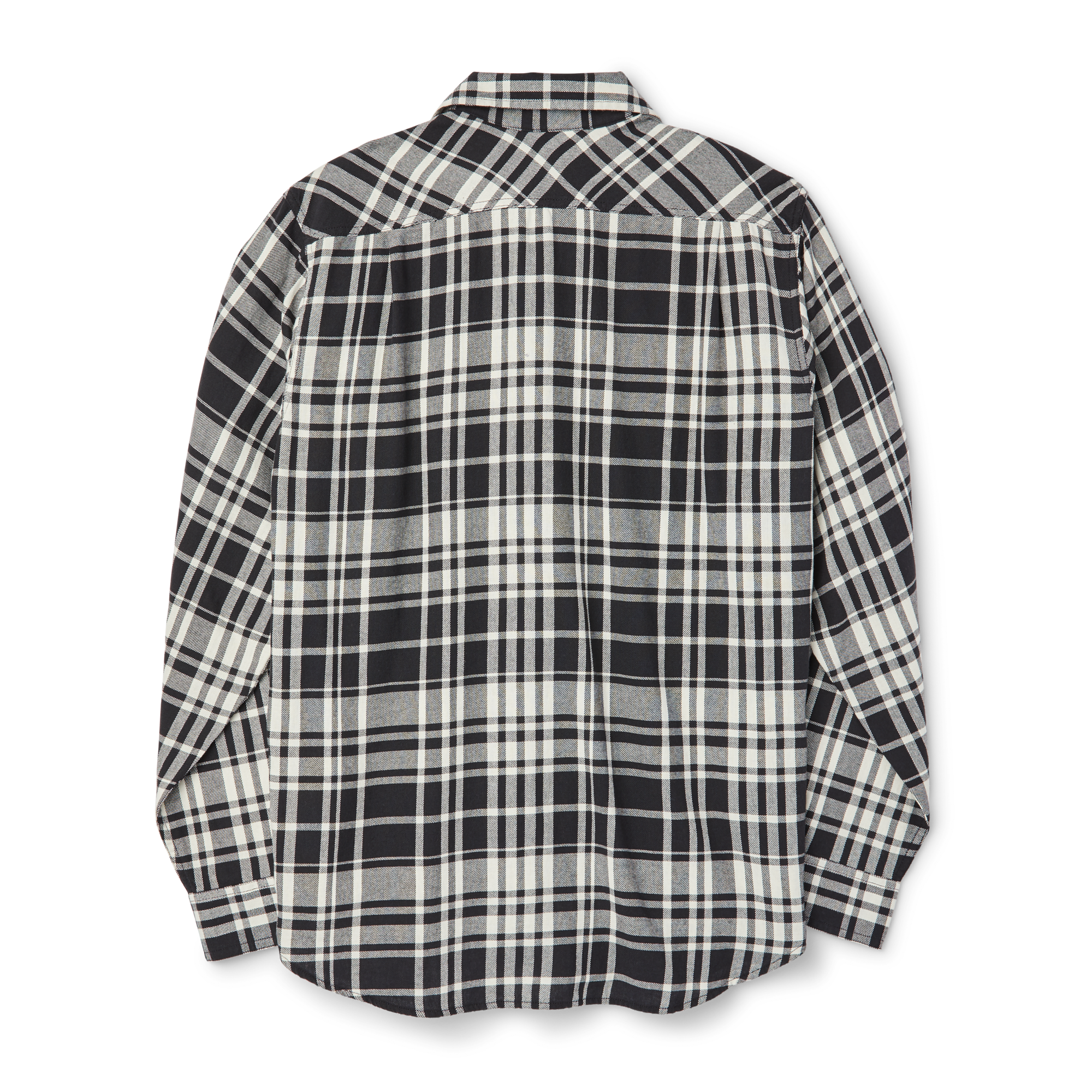Scout Shirt - Black/cream Plaid