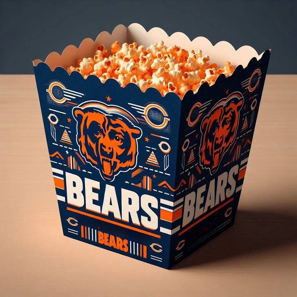 NFL Game Day Popcorn Bucket