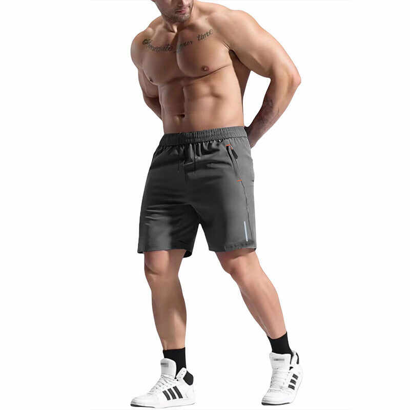European Size Men's Shorts Elastic Waist Summer Sports