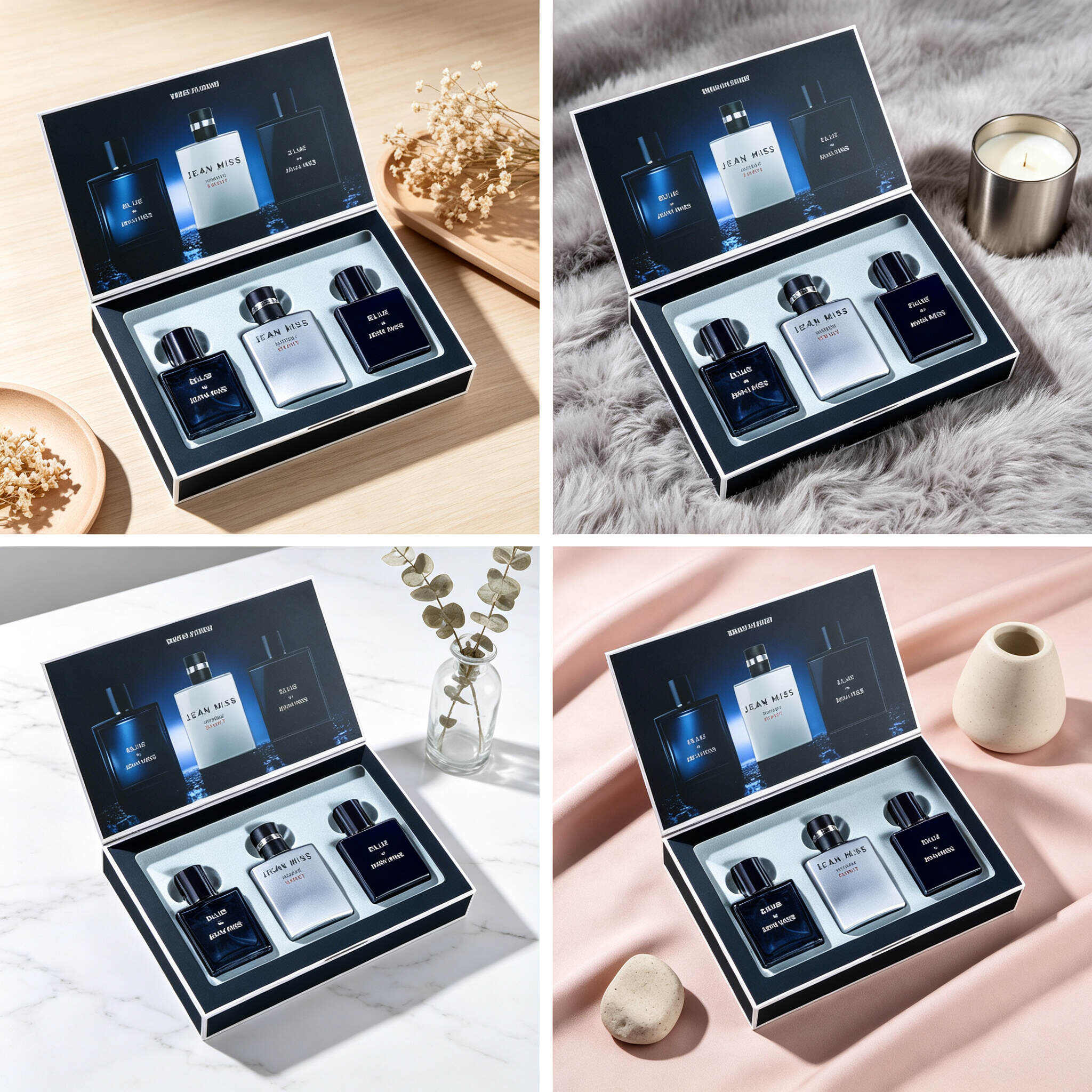 Blue Homme Sport 3 Pcs Men Cologne Gift Set-30ml*3