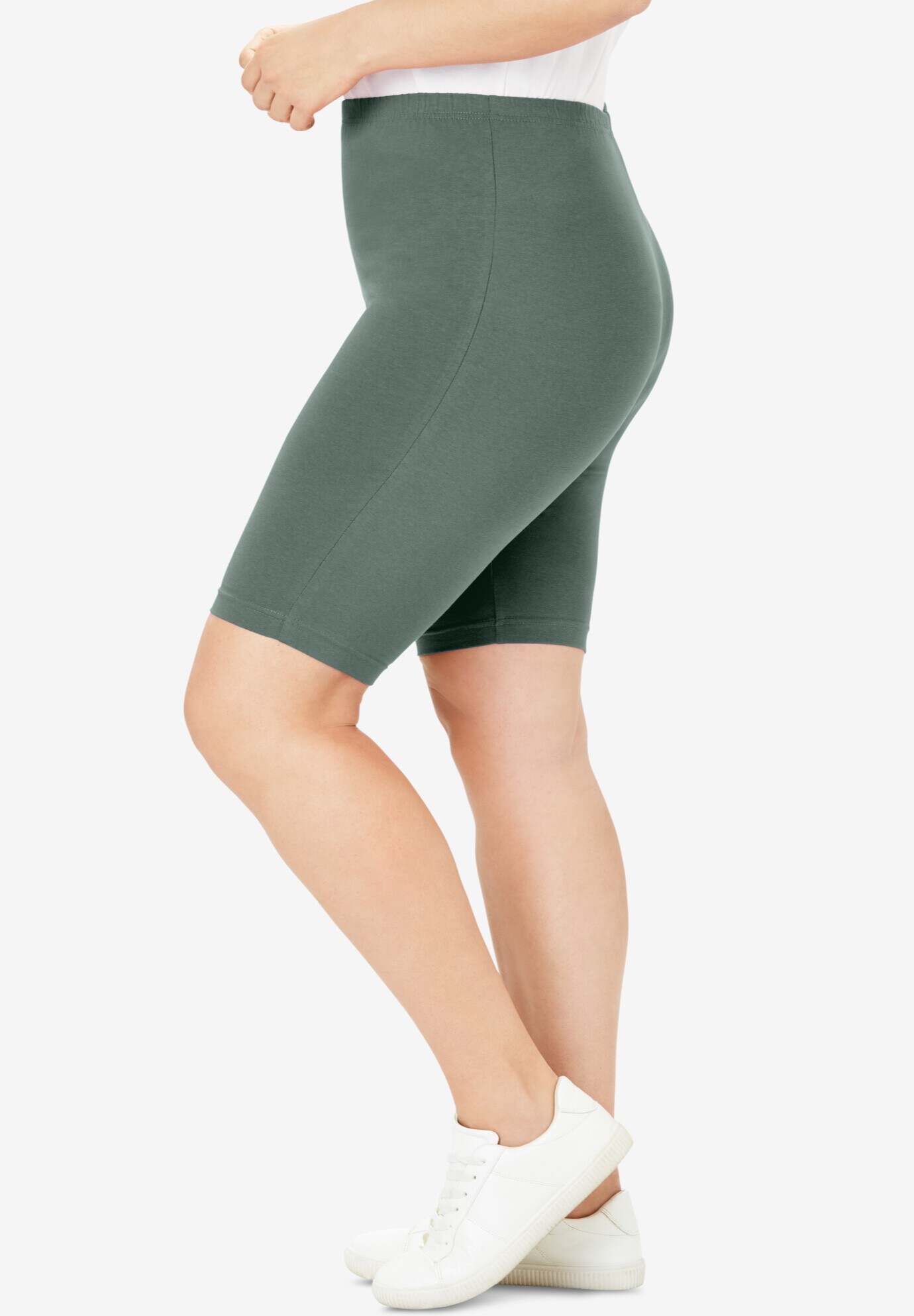 Stretch Cotton Bike Short