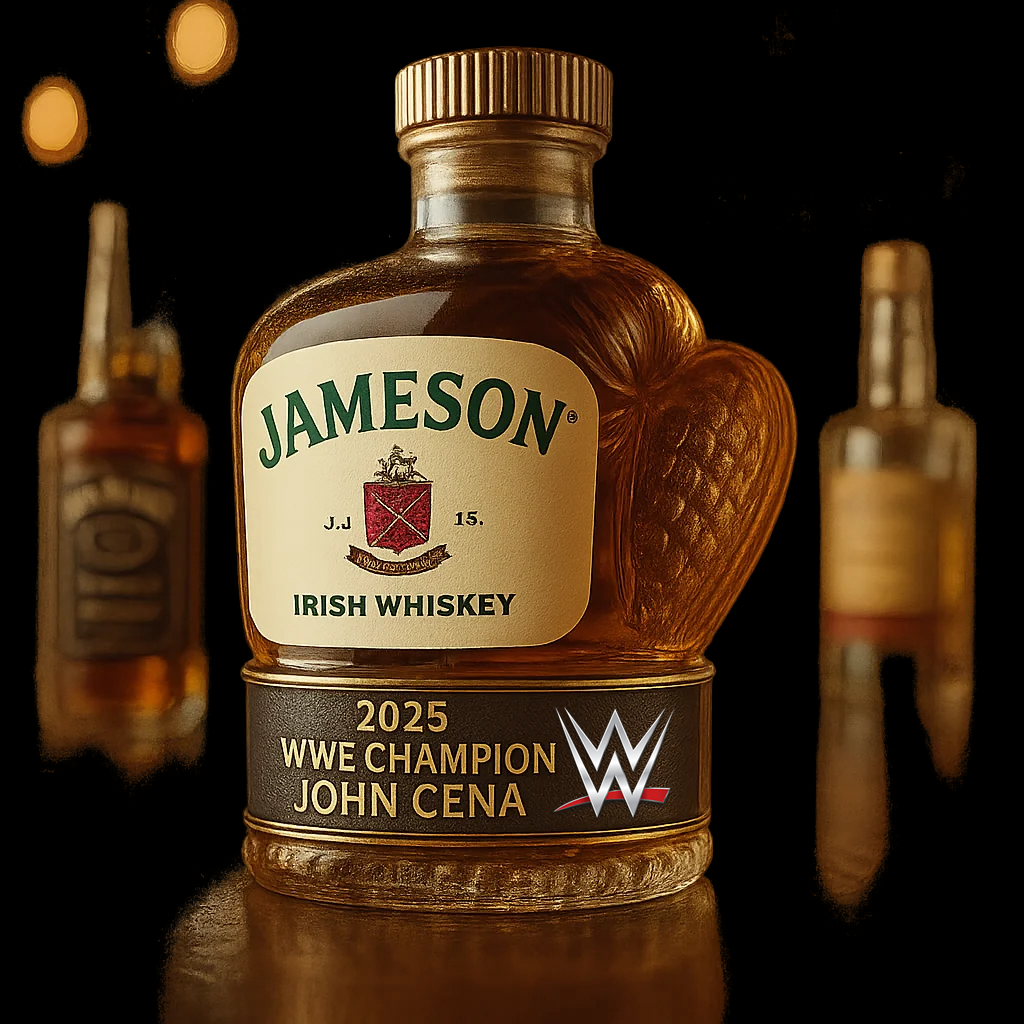 2025 WWE Champion Boxing Bottle - Celebrating John Cena Winning 2025 WWE Championship