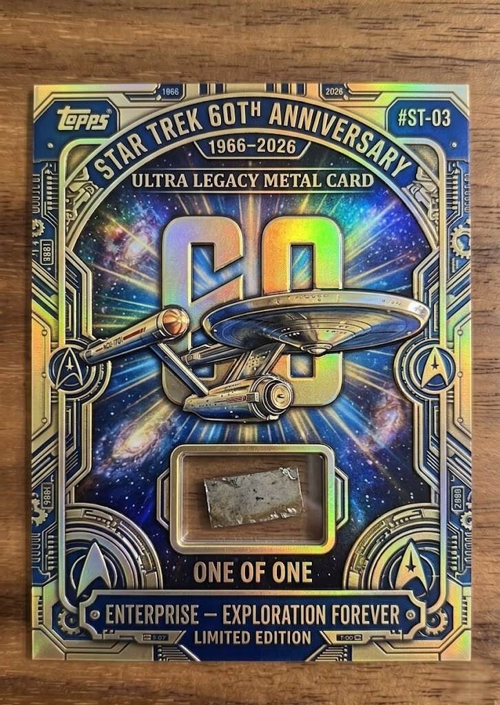Star Trek 60th Anniversary Premium Trading Card Set