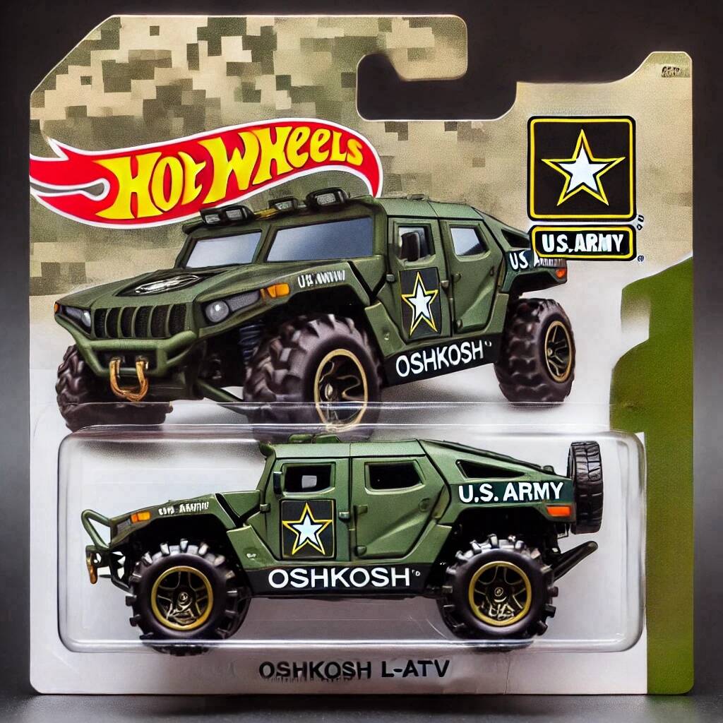 🪖🏎️U.S. Army Hot Wheels