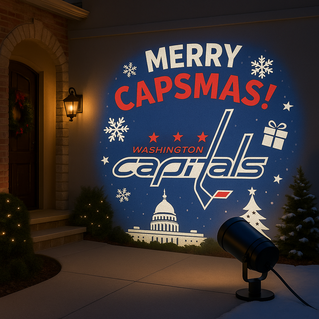 🎄🏒 Official NHL Christmas Projection Light ✨