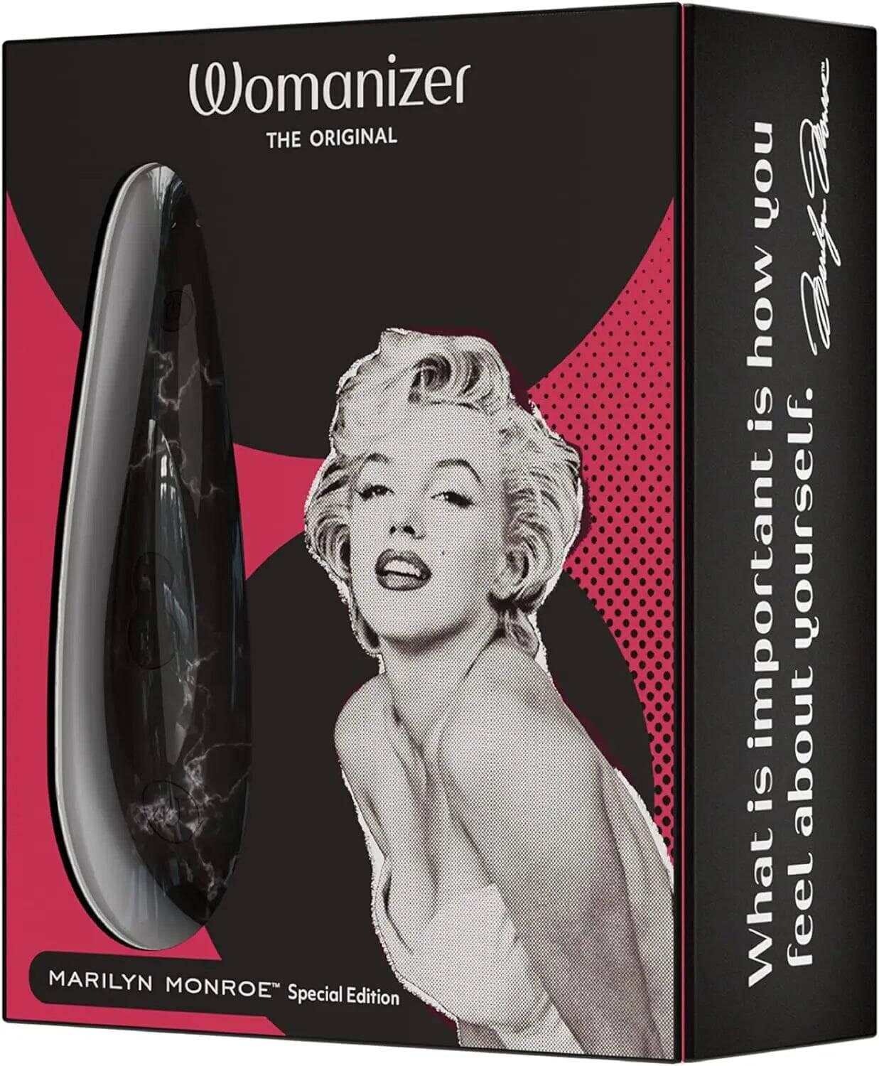 Womanizer x Marilyn Monroe Special Edition Pleasure Air Sex Toys, Clitoral Sucking Vibrators, Clitoral Stimulators for Women