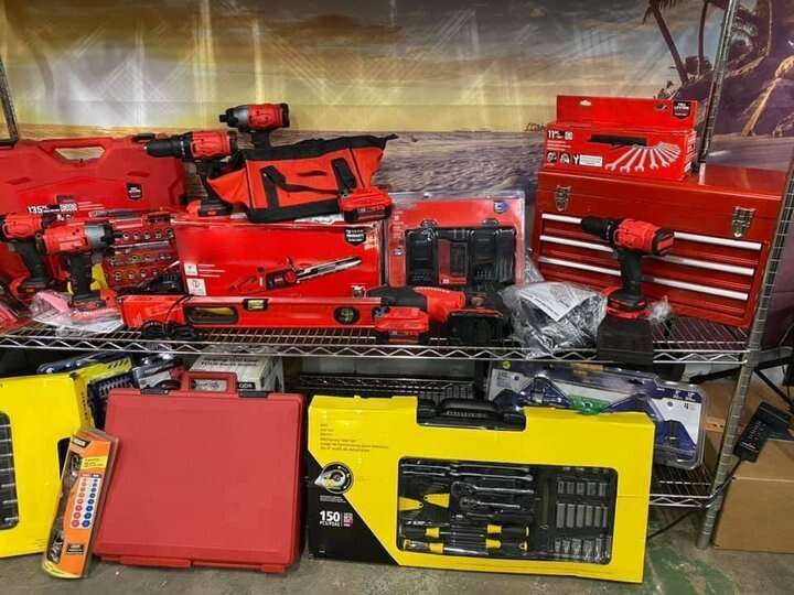 🎁2024 NEW Customer Returns Tool Pallets Online⭐Buy 7 FOOT TALL “MONSTER” PALLETS Online