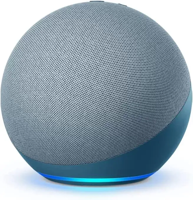 Echo (4th Gen) | With premium sound, smart home hub, and Alexa | Glacier White