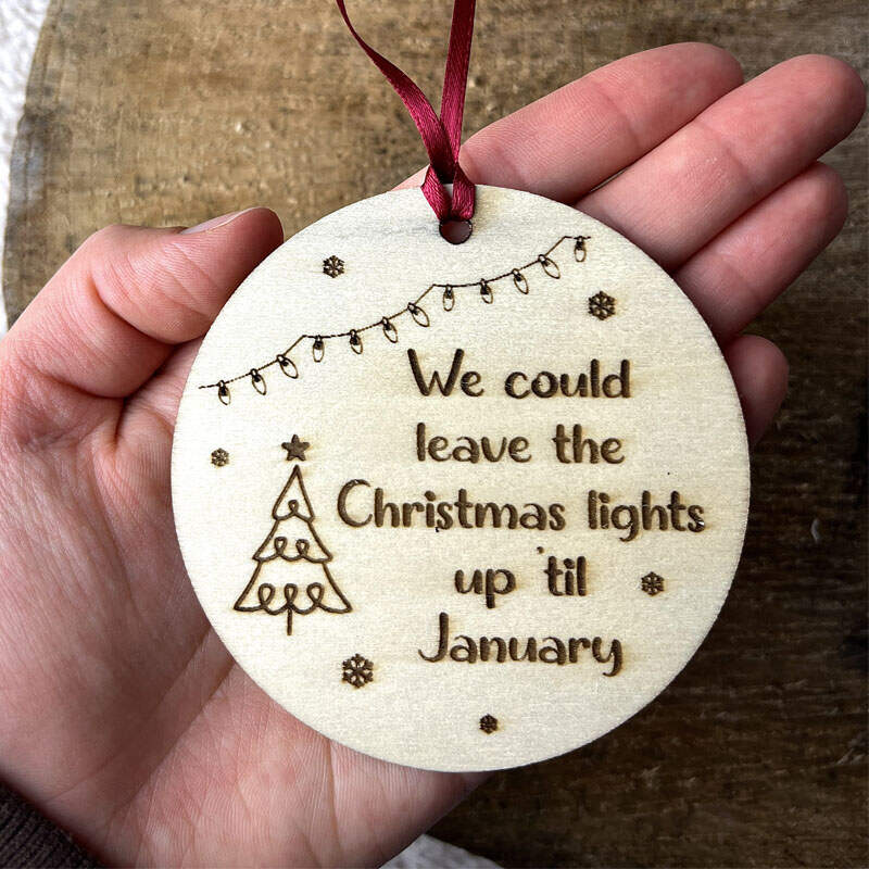 Lover song lyrics ornament
