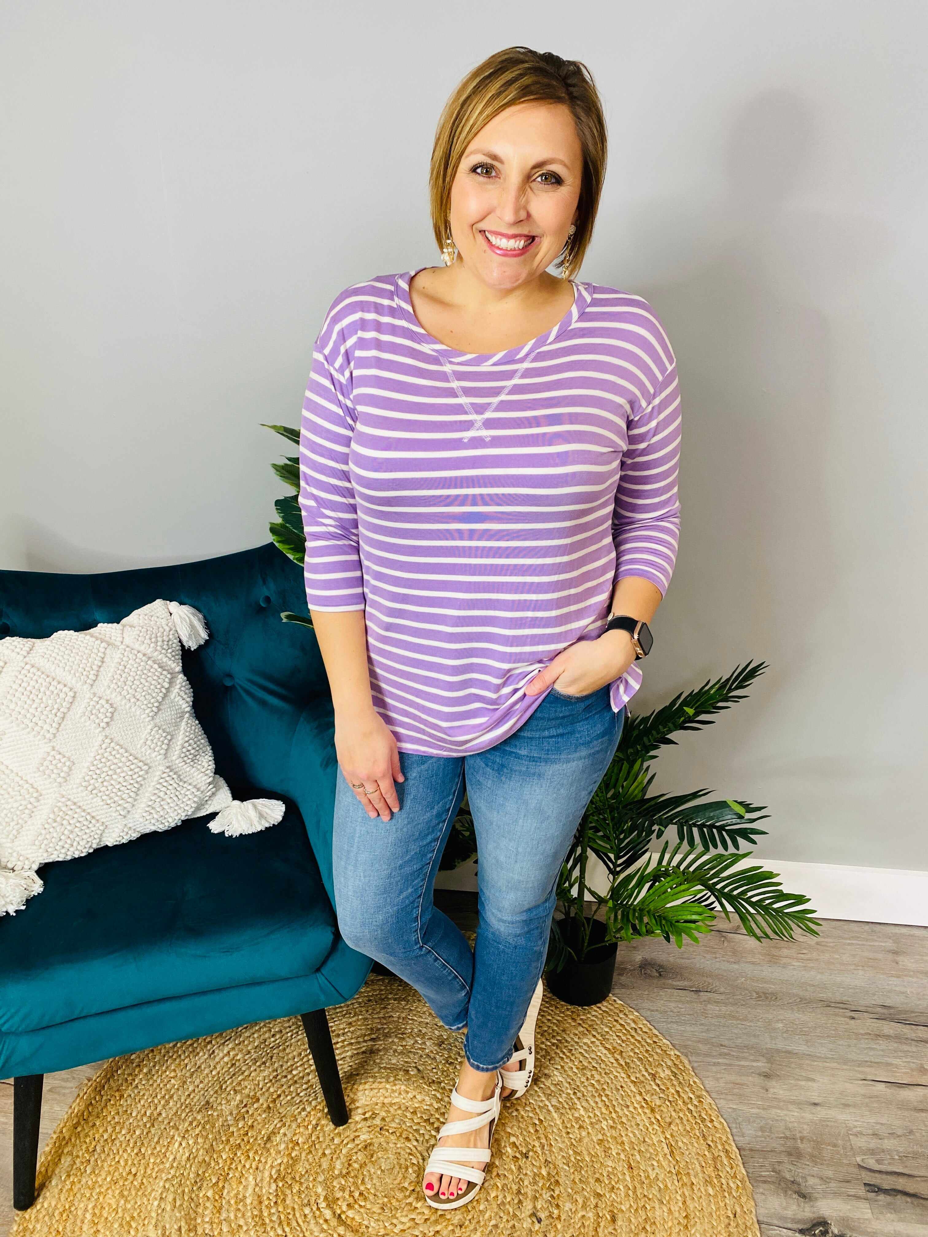PLUS/ REG  Easy Like Sunday Morning Relaxed Jeans