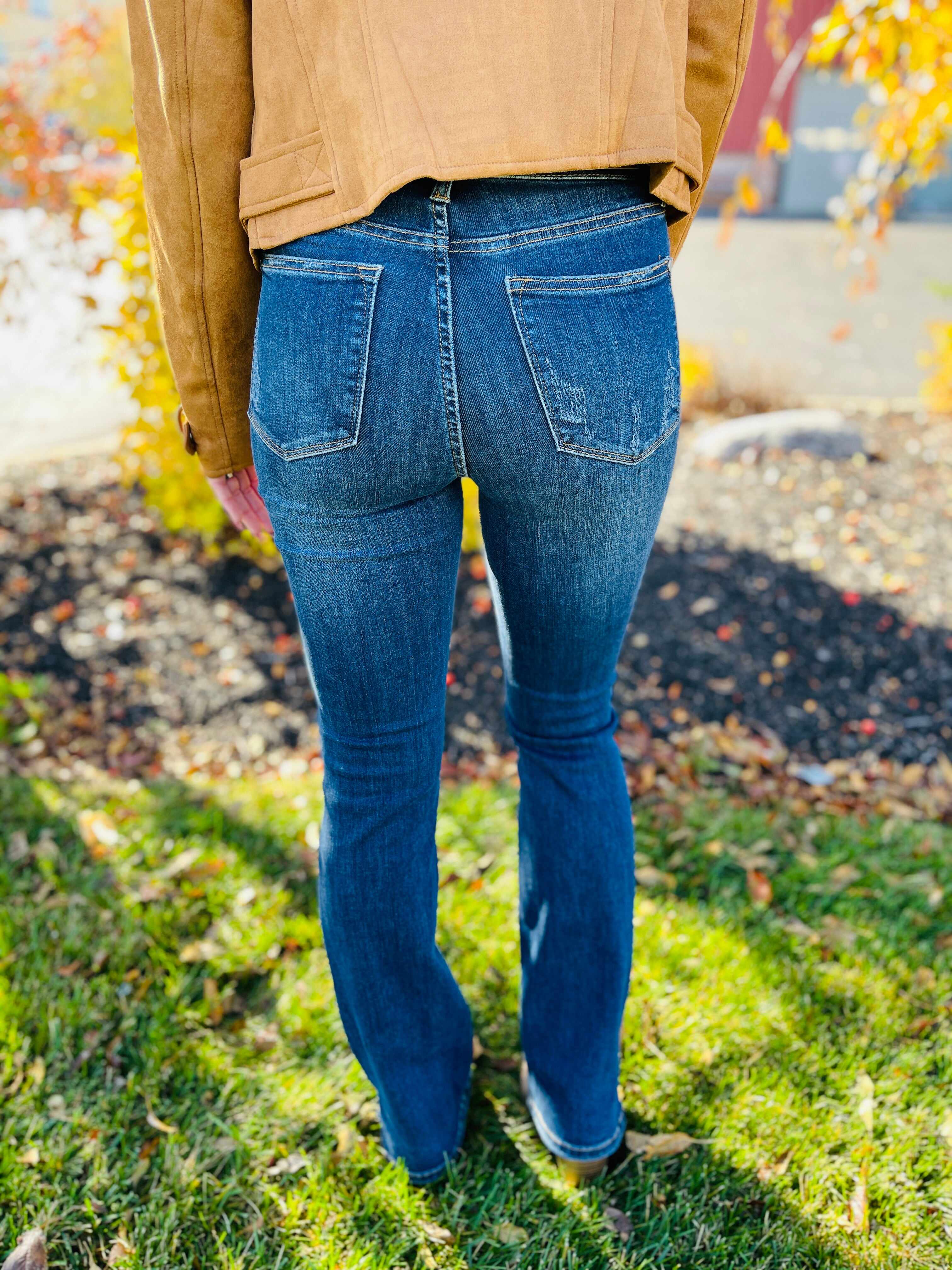 RESTOCK! Plus/Reg  Anyway You Slit It Bootcut Jeans