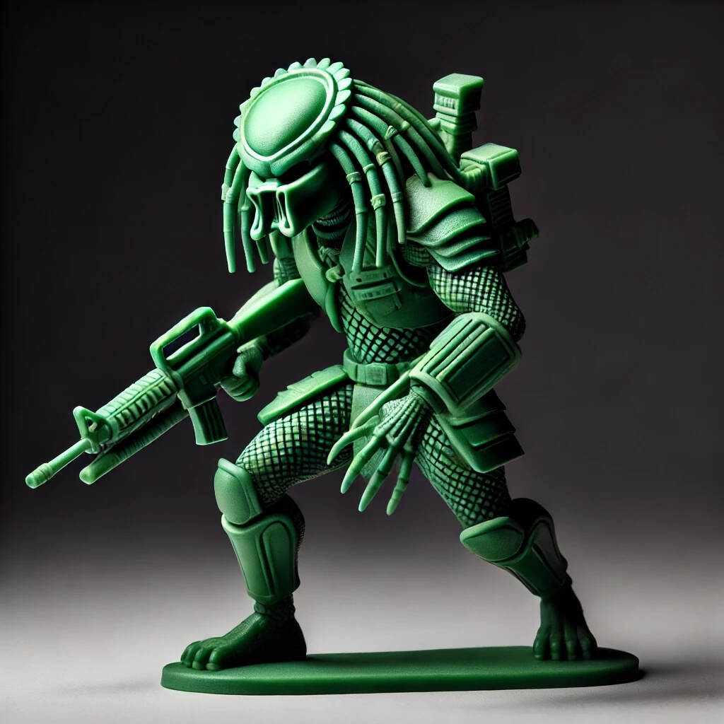 Green Army Men - Alien Edition