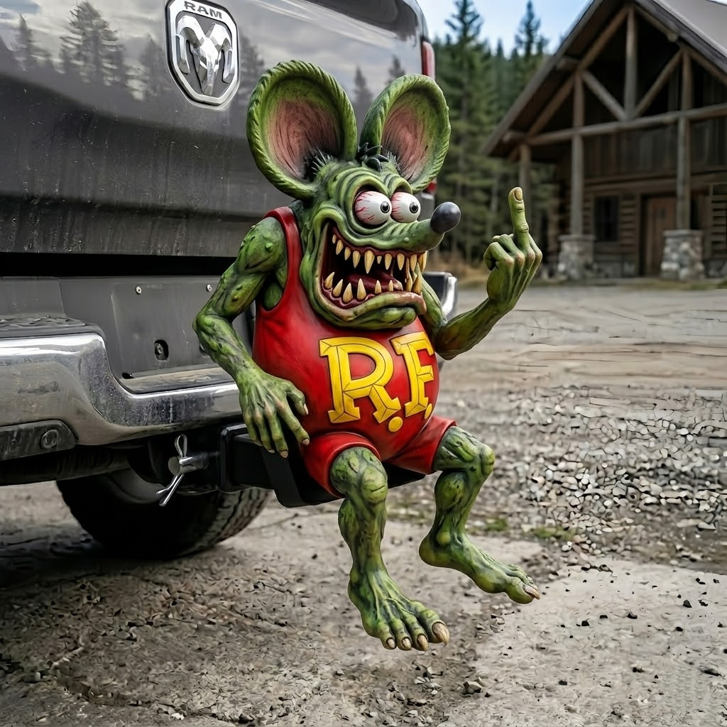 Rat Fink Trailer Hitch
