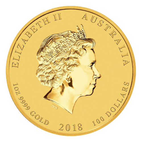 1 oz 2018 Australian Dragon and Phoenix Gold Coin | Perth Mint