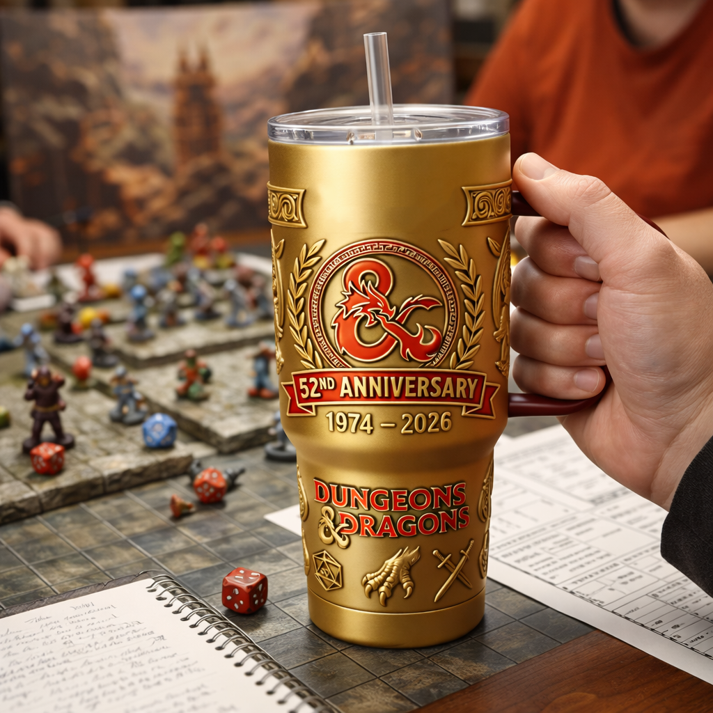 DND 50 Anniversary Limited Edition Tumbler