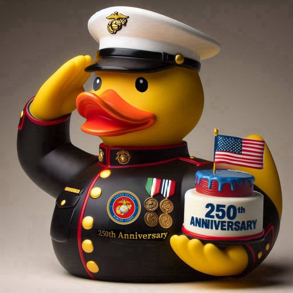U.S. Military 250th Anniversary Duck