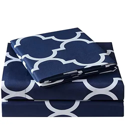 Brushed Microfiber Hypoallergenic 4 pcs Bedsheet Set