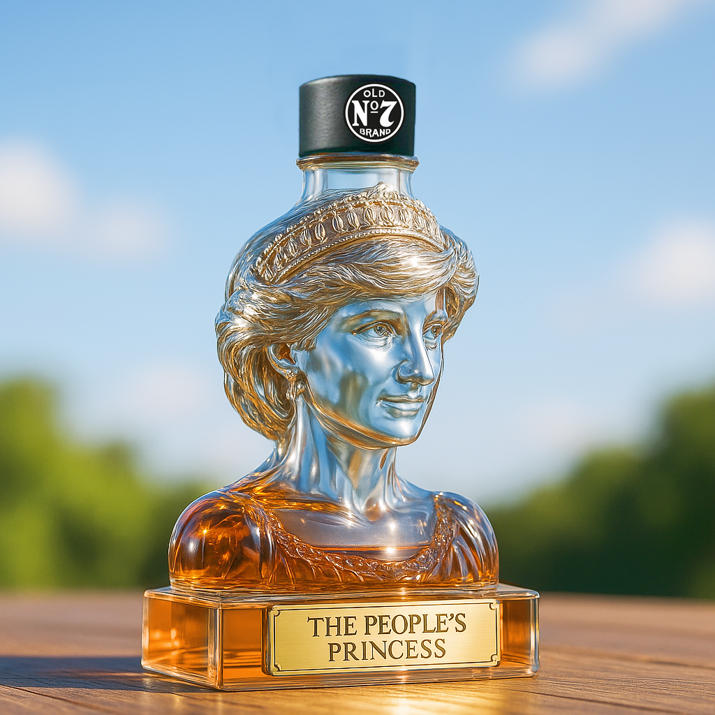 Princess Diana Commemorative Whiskey Bottle