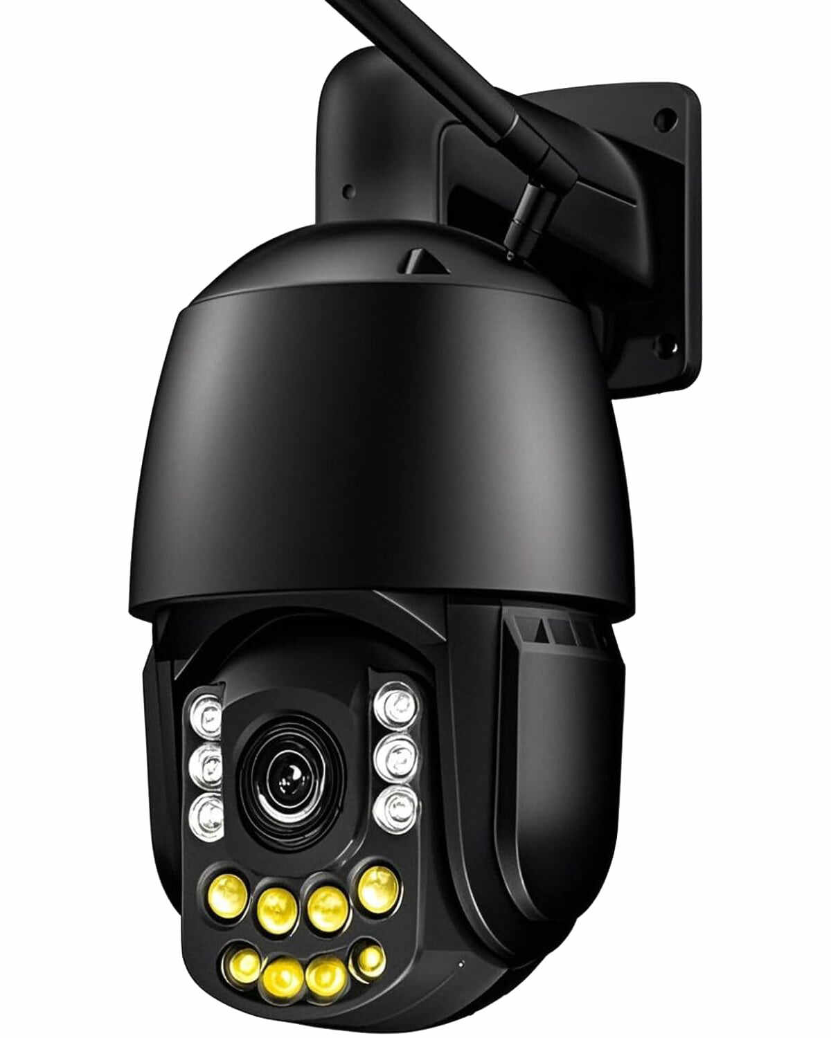 Ctronics 4K 30x Optical Zoom Security Camera Outdoor, 150m Night Vision, 2.4/5Ghz WiFi, AI Human/Vehicle/Pet Detection,Preset Cruise Paths, Metal