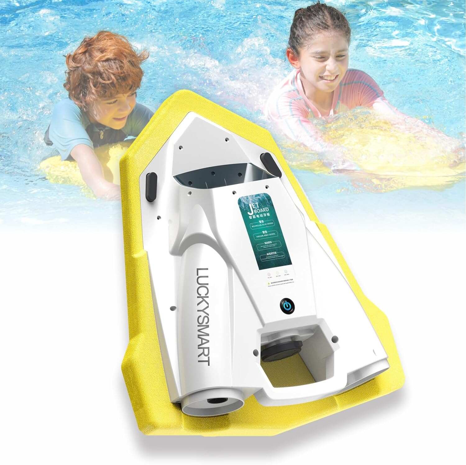 Electric Swimming Kickboard Scooter, Dual Motor Swimming Scooter,Maximum Speed 1M/s,45 Minutes,Summer Swimming Pool Toys, Idea Gifts for Kids.