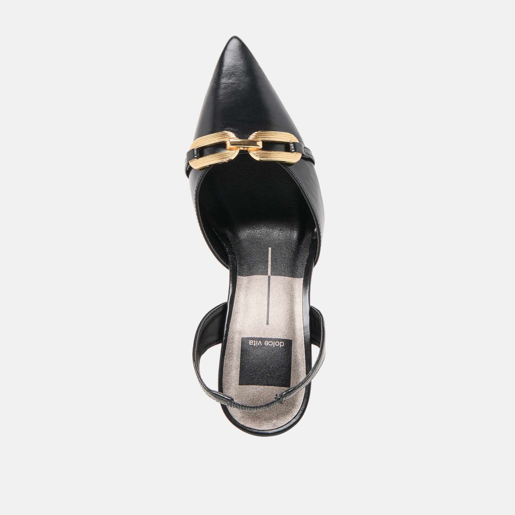 MALIK HEELS MIDNIGHT CRINKLE PATENT